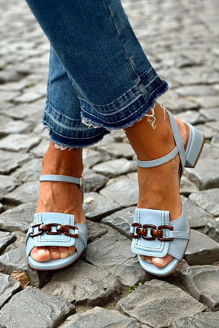 GIULIA & ANTONIO MILANO | AZZURRA SANDALI ELEGANZA COSTIERA