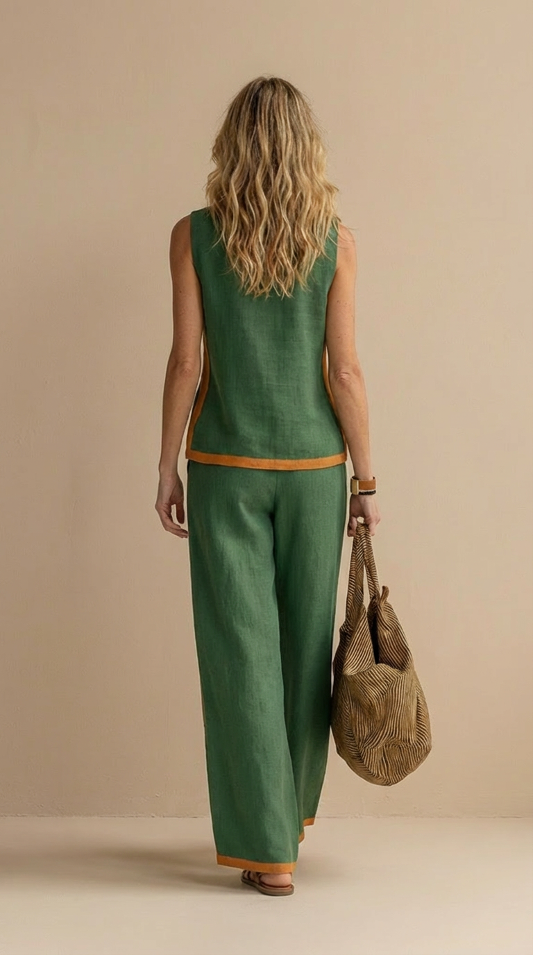Paula™ - Set in lino e cotone
