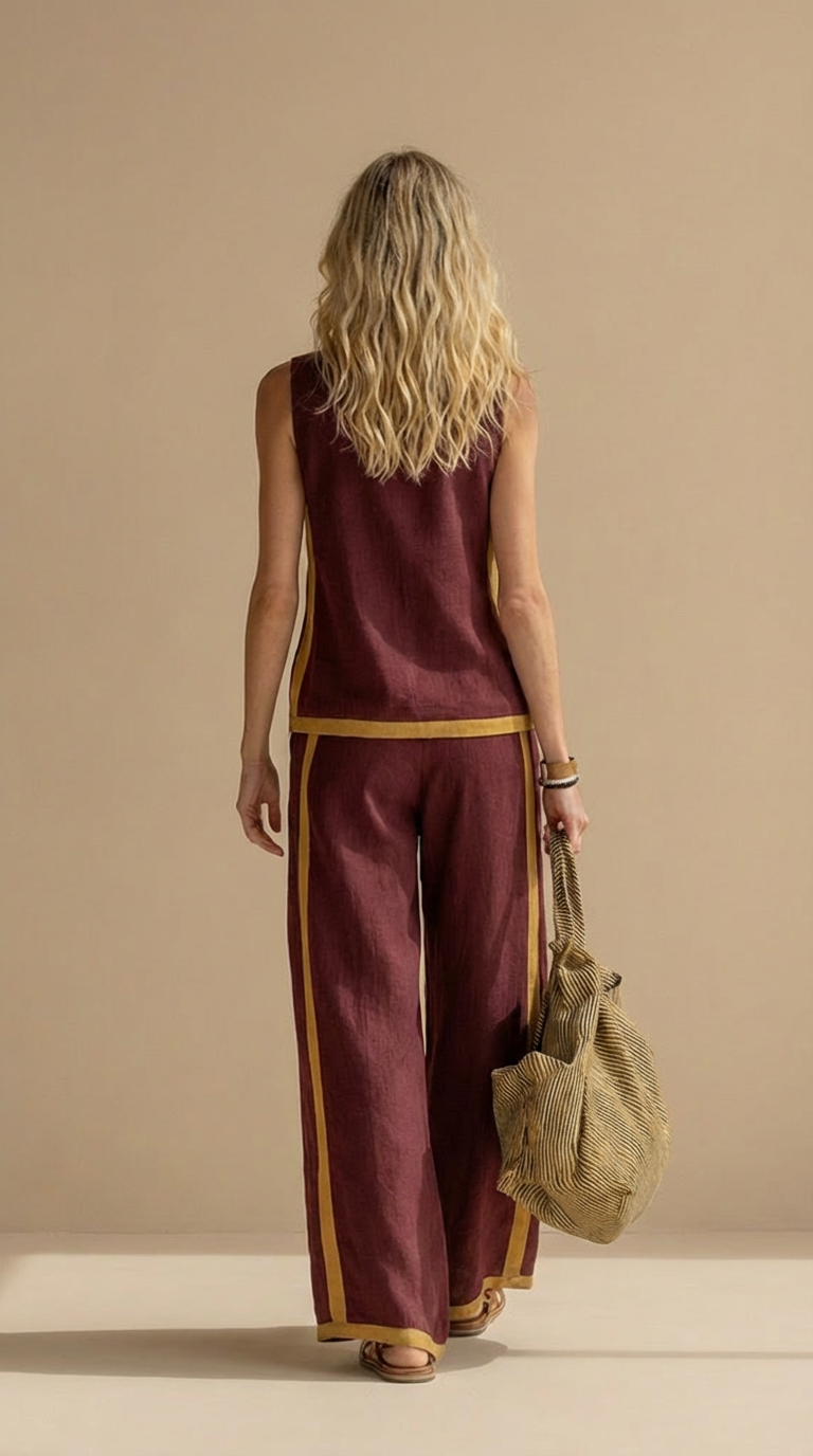 Paula™ - Set in lino e cotone
