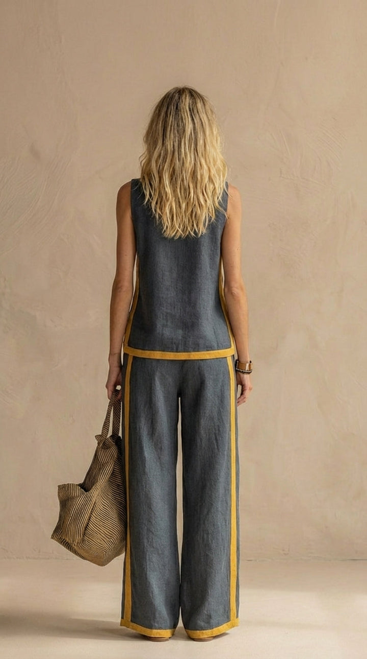 Paula™ - Set in lino e cotone