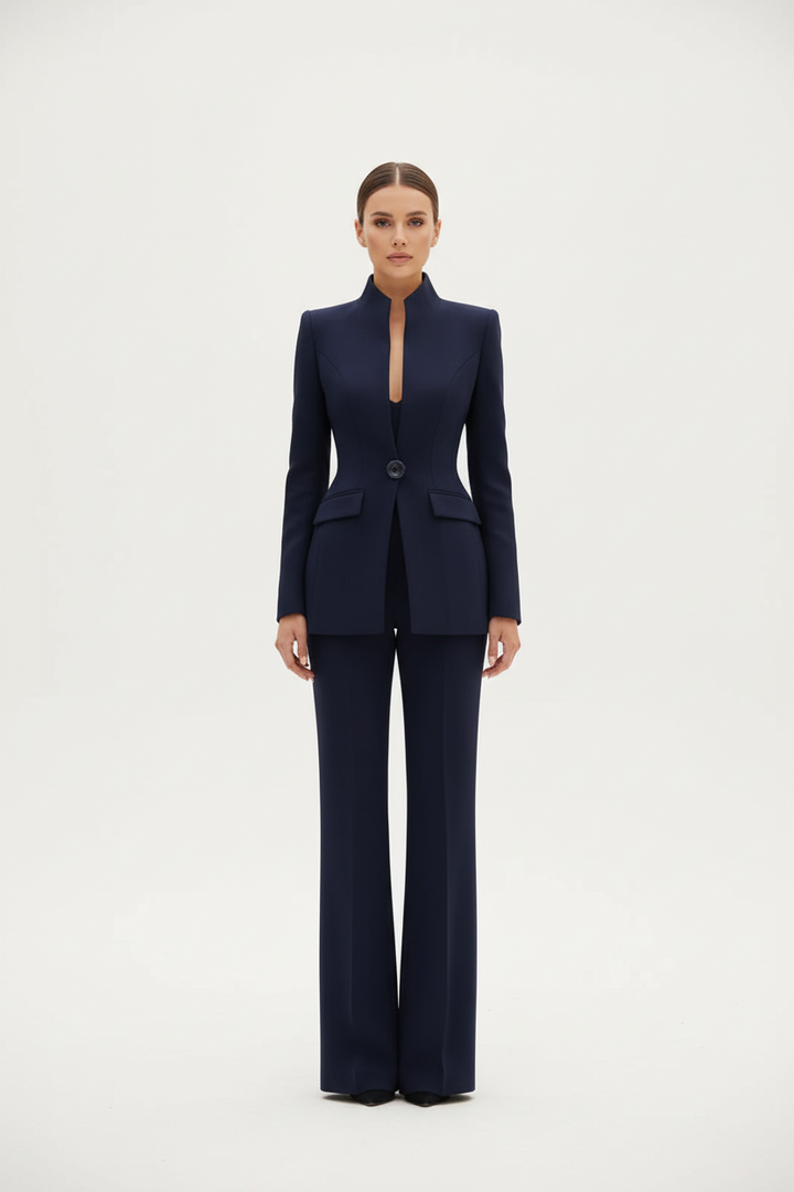 Georgina | Completo blazer e pantaloni palazzo