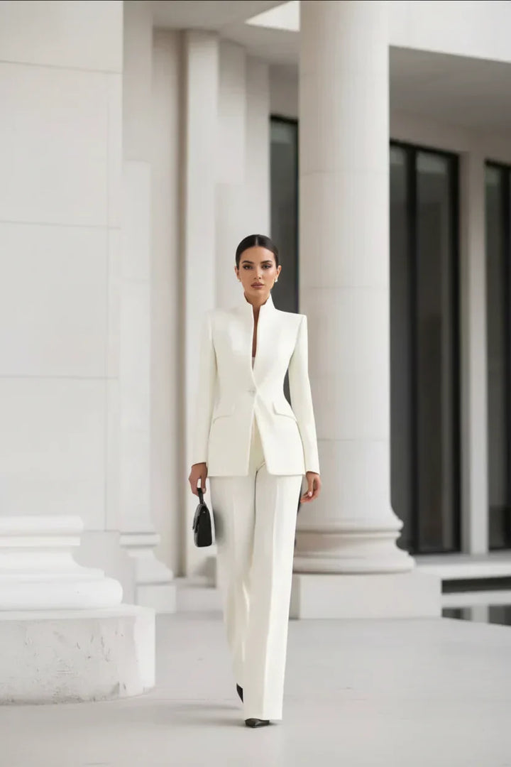 Georgina | Completo blazer e pantaloni palazzo