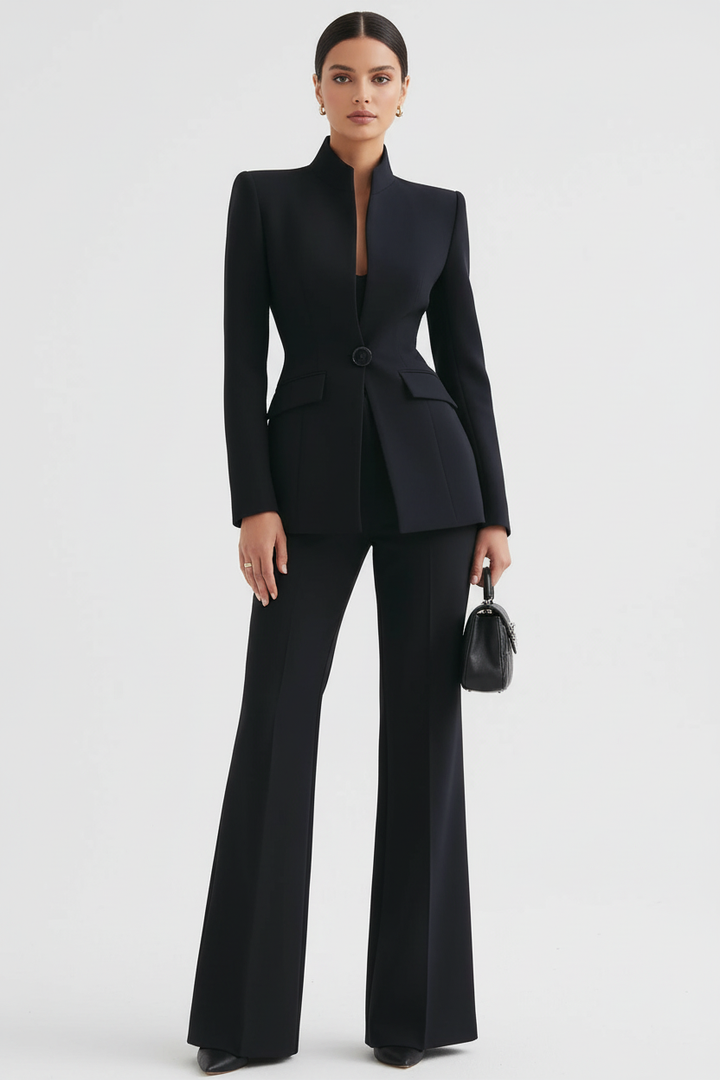 Georgina | Completo blazer e pantaloni palazzo
